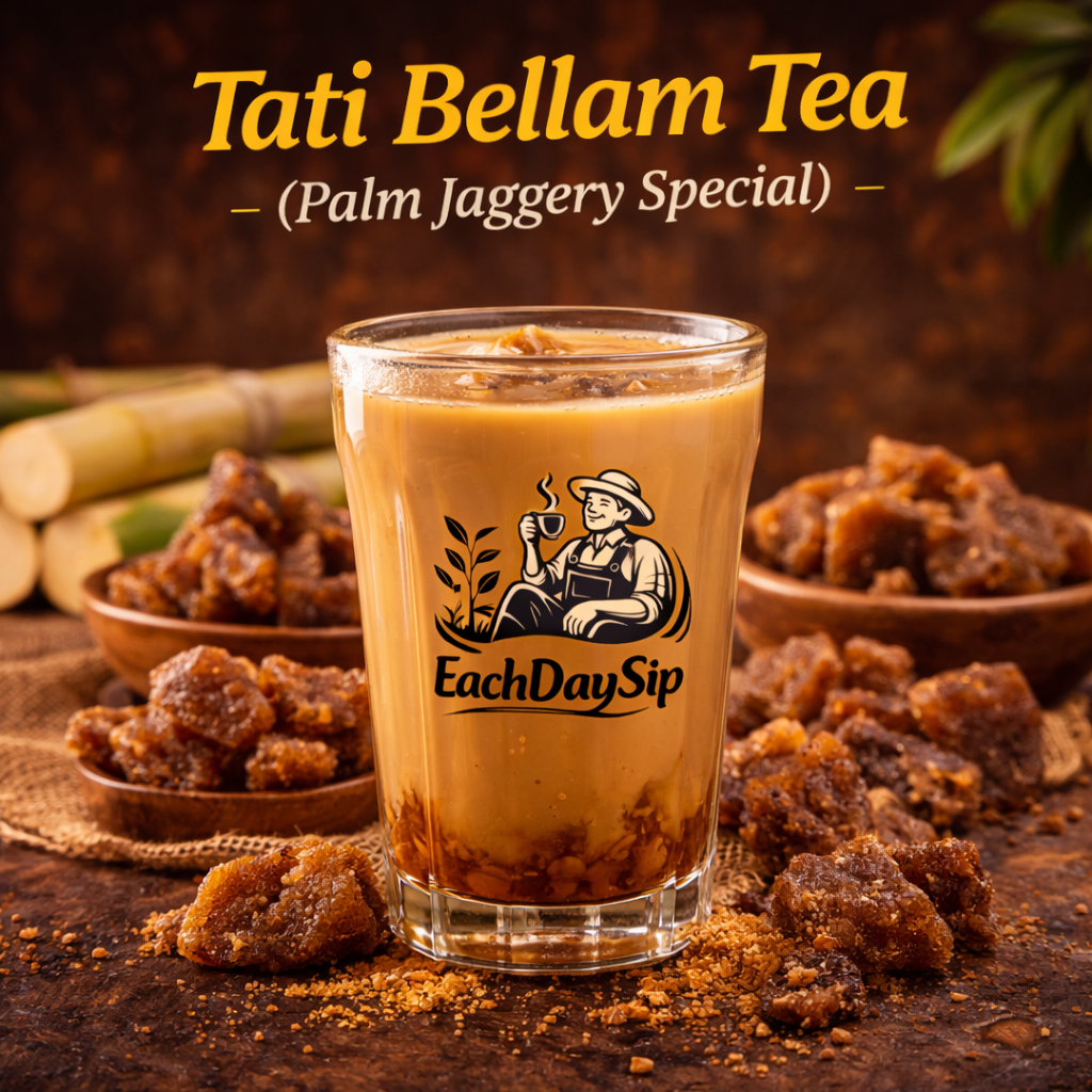 EachDaySip™ Tati Bellam Tea, Palm Jaggery Special Healthy & Natural Sweet Tea