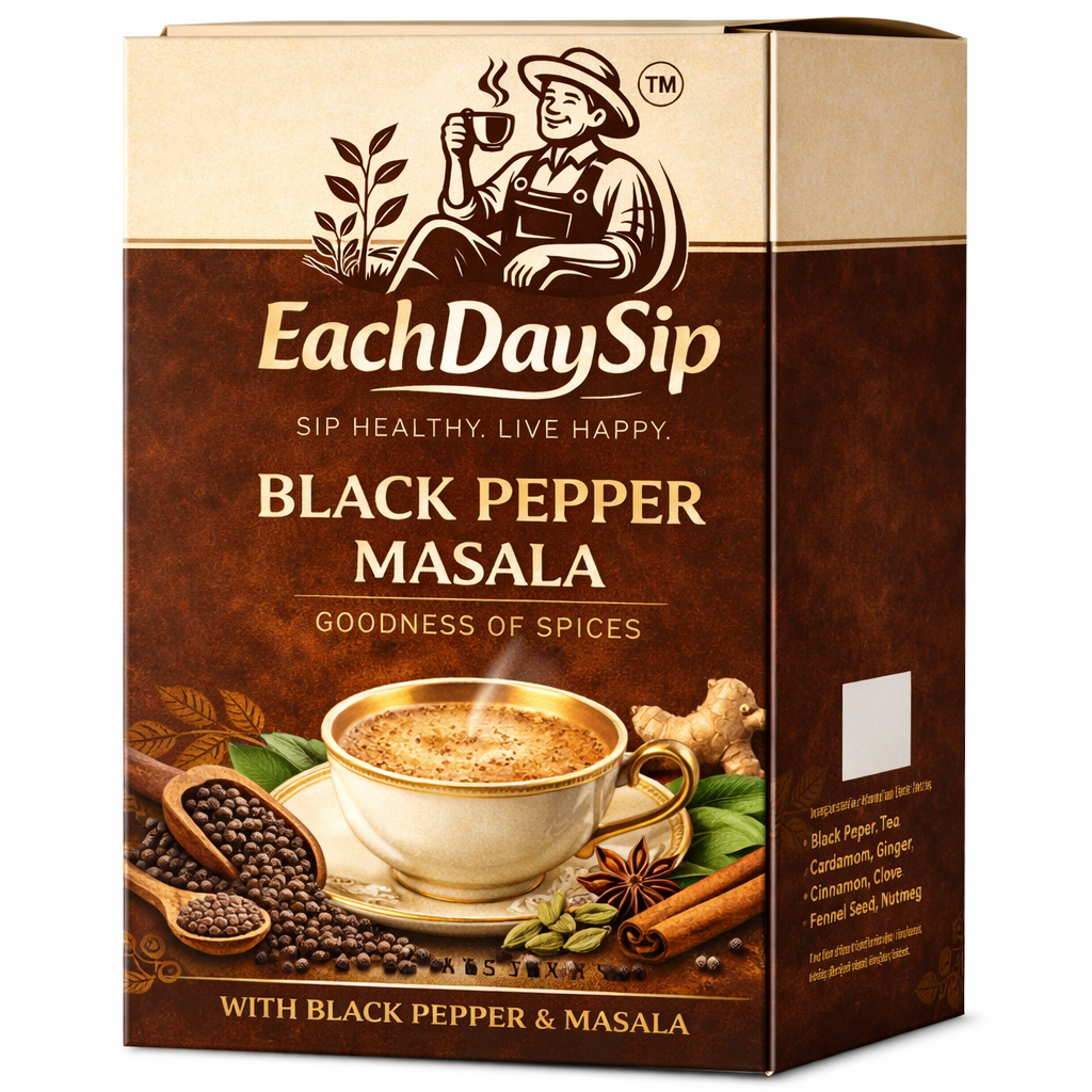 EachDaySip™ Black Pepper Masala Tea powder