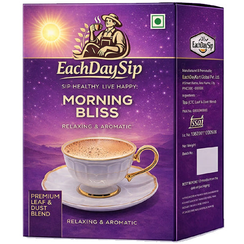 EachDaySip™ Morning Bliss Aromatic Premium Tea